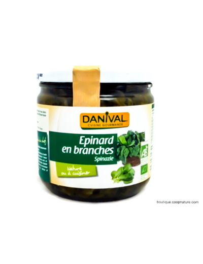 Epinard en Branches Bio 340g