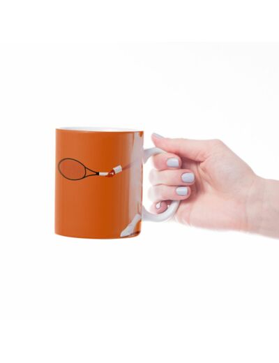 Tasse ou mug "Joueur de Tennis" - Personnalisable