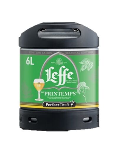 Fût de bières perfect draft 6L Leffe printemps