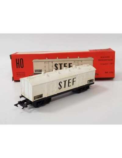 JOUEF HO 656 WAGON FRIGORIFIQUE STEF A BOGIES BOITE D'ORIGINE