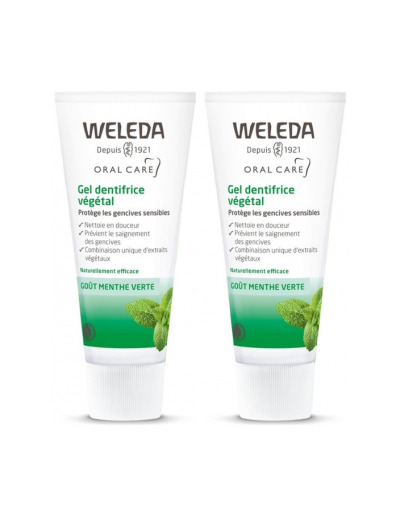 Lot de 2 Gel dentifrice végétal sensibilité gingivale 2 x 75ml