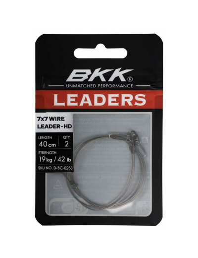 wire leader 7x7 HD pike snap