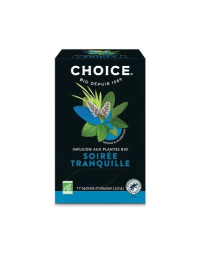 Infusion soirée tranquille 34g