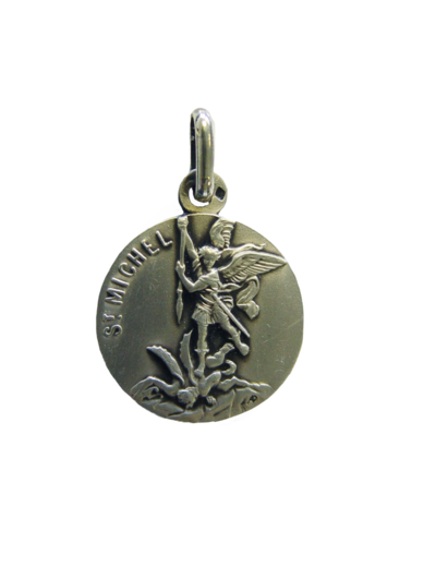 Médaille 23mm en Argent 925 - SAINT MICHEL