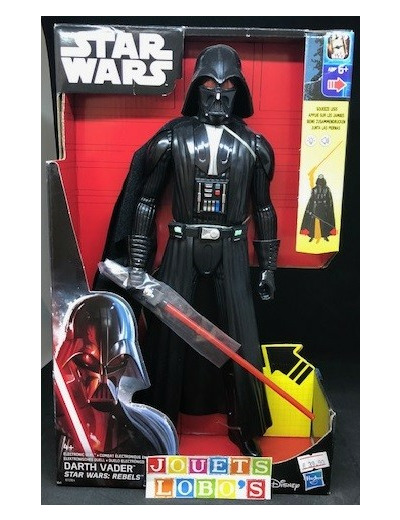 FIGURINE STAR WARS DARTH VADER REBELS DUEL ELECTRONIQUE de chez HASBRO NEUF