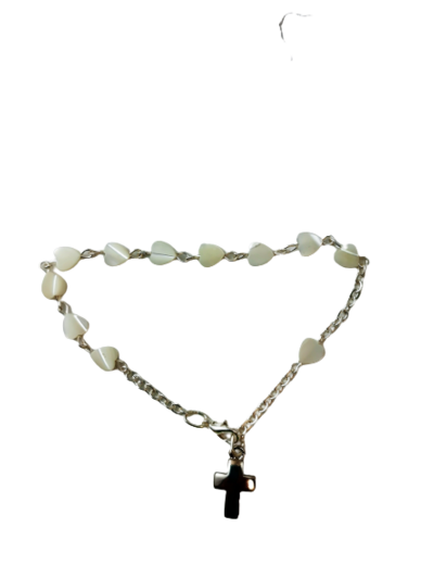 Bracelet Dizainier en Nacre COEUR