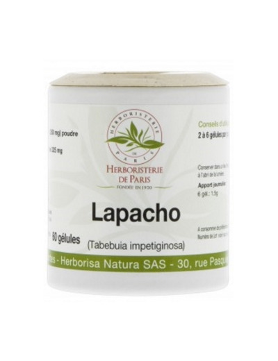 LAPACHO ECORCE 250 MG 60 gélules