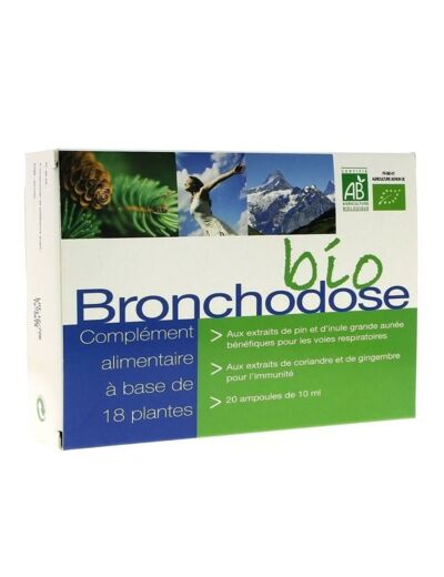 Bronchodose Bio-20 ampoules-Nutrition concept