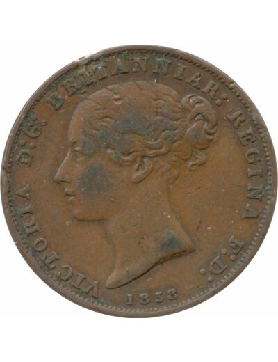 JERSEY 1/26 SHILLING VICTORIA 1858 TB+ N2