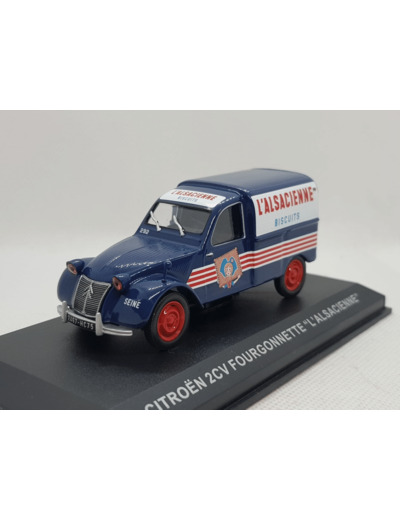 CITROEN 2CV FOURGONNETTE "L'ALSACIENNE" 1/43 BOITE D'ORIGINE