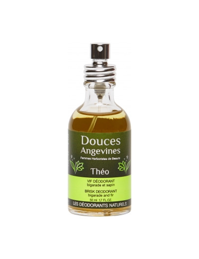 Théo Déodorant naturel aux notes fleuries et gaies 50ml