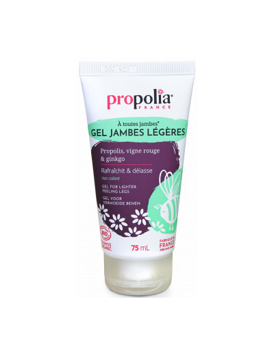 Gel Jambes Légères bio Tube 75 ml