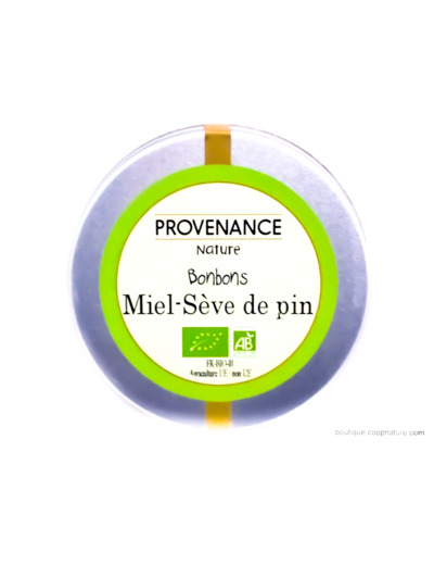 Bonbons Miel Sève de Pin Bio 150g