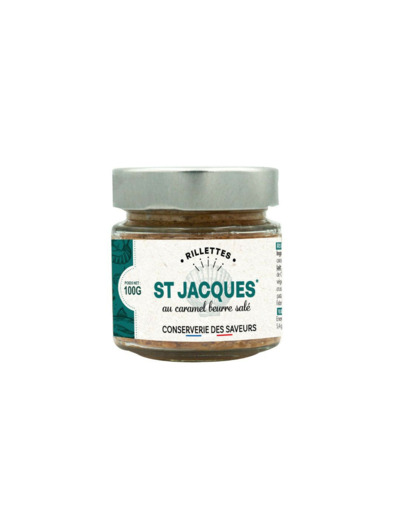 Rillettes Saint-Jacques Caramel Beurre Salé