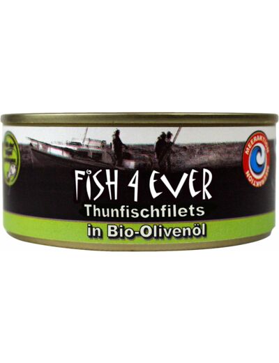 Thon listao huile olive 160g Fish4Ever