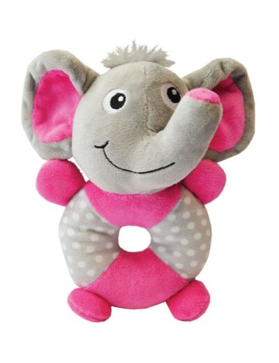 Peluche "Little Rascals Elephant" pour chiot & petit chien - 20cm