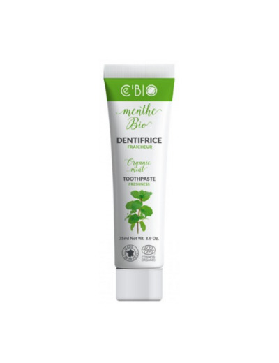 Dentifrice Menthe bio 75ml