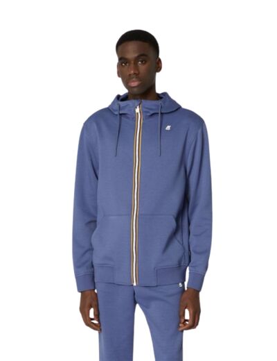 Sweat K-WAY Rainer Light Spacer Blue Fiord