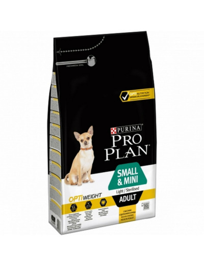 PROPLAN Small & Mini Adult Light/Sterilised poulet - 3kg