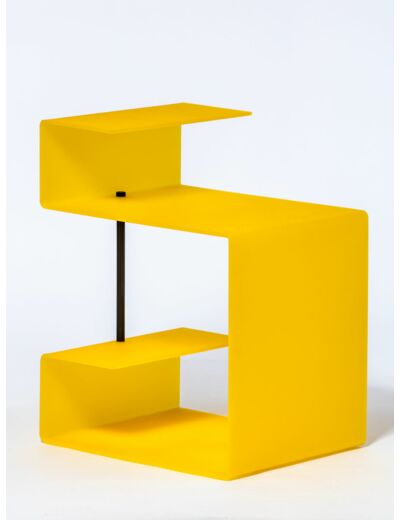 Table d'appoint jaune - console