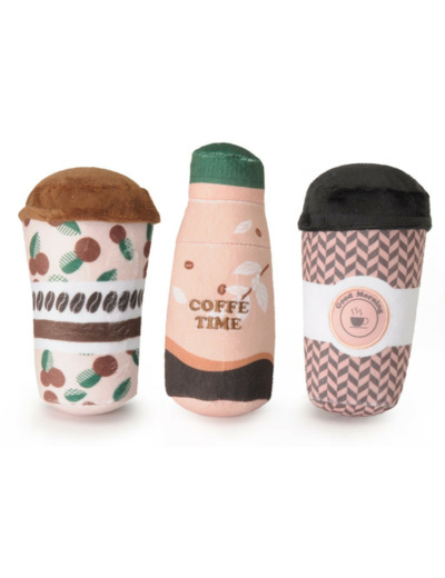 Jouet pour chien, Peluche "boisson" - 15cm