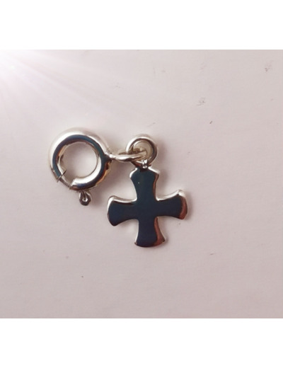 Croix en Argent 925 - CHARME Croix 8x8mm
