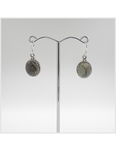 Boucles d'oreilles Labradorite