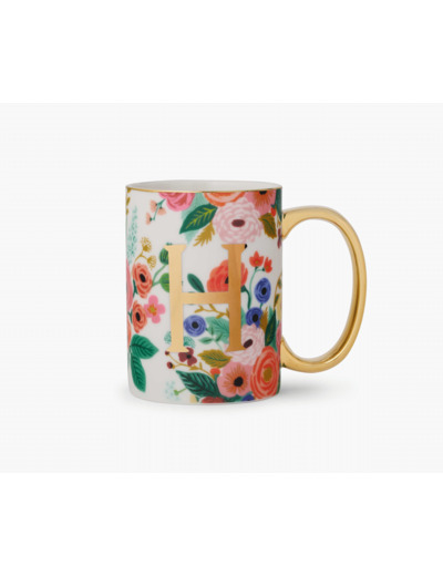 Mug Garden Party Lettres H - Rifle Paper Co