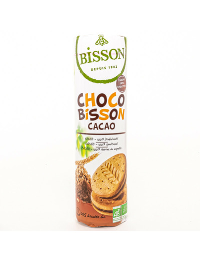 Biscuits Épeautre Choco Bisson au cacao Bio 300g