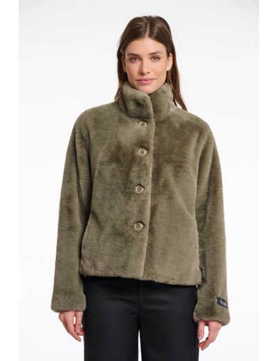 Veste courte Rino et Pelle en fausse fourrure