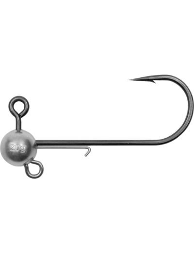 mega jig head black cat