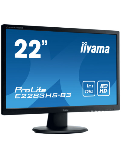 IIYAMA PROLITE E2283HS - ECRAN LCD 22" - Sans pied