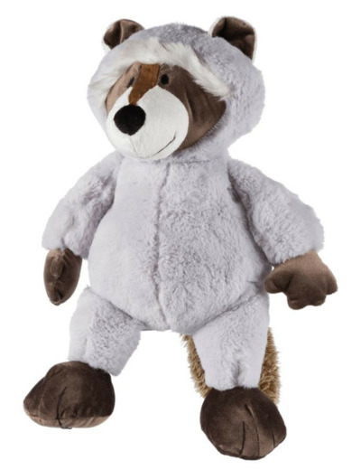 Peluche Raton laveur pour chien - 54cm