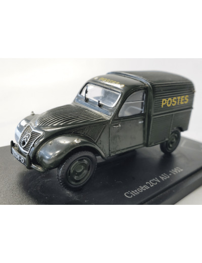 CITROEN 2CV AU 1952 LA POSTE PTT 1/43 SANS BOITE