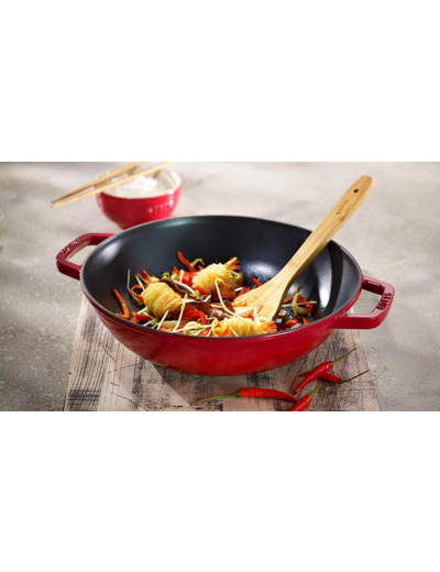 WOK EN FONTE 30 CM