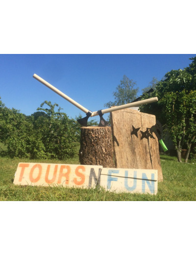 Lancer de haches 1 piste DÉCOUVERTE 1H30 (3 JOUEURS MAXIMUM)