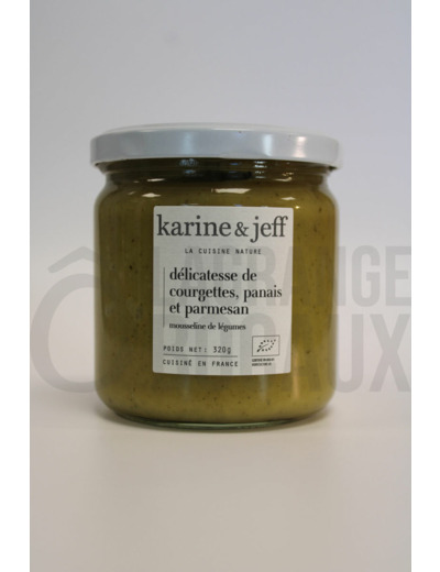 Délicatesse de Courgettes Panais Parmesan - Karine & Jeff - Bio