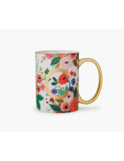 Mug Garden Party Lettres C  - Rifle Paper Co