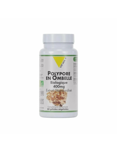 Polypore en Ombrelle Bio-400mg-60 gélules-Vit'all+