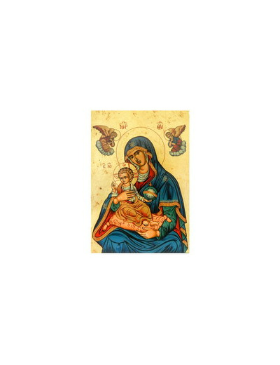 MAGNET rectangulaire 60x90mm - PERPETUELLE BLEUE