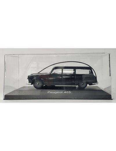 PEUGEOT 403 NOIRE VEREM 1/43 BOITE