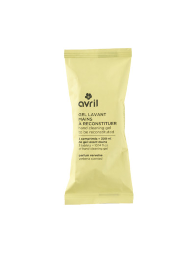 Gel lavant mains à reconstituer parfum verveine (recharge)