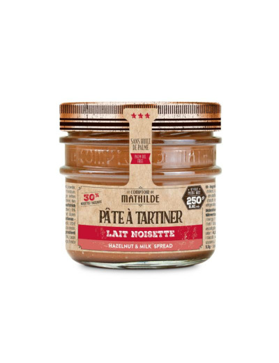 Pâte à tartiner Lait Noisette 250G