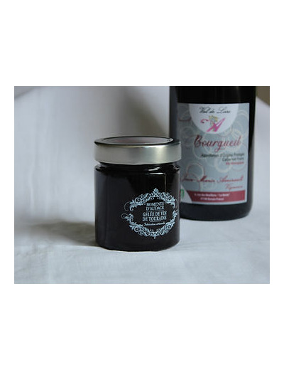 Gelée de Vin Rouge de Touraine 250G