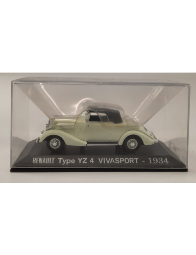 RENAULT Type YZ 4 VIVASPORT 1934 1/43 BOITE D'ORIGINE