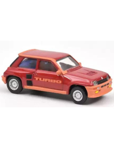 Miniature Renault 5 Turbo, 1980 Rouge Grenat - 1/54