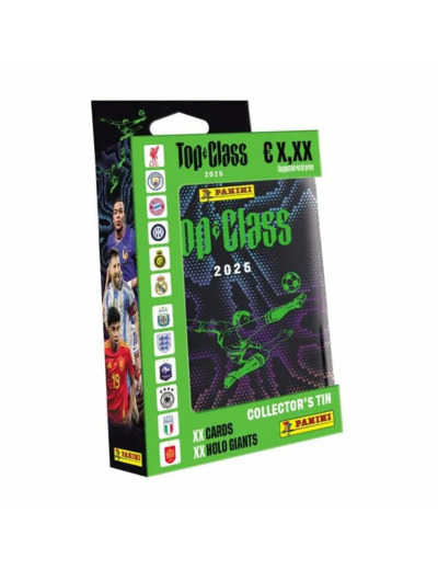 FIFA TOP CLASS 2025 - Pocket tin box