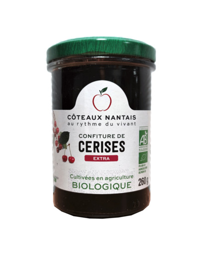 Confiture de Cerises Bio 260g