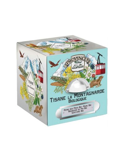 Tisane La Montagnarde 24 sachets boite metal