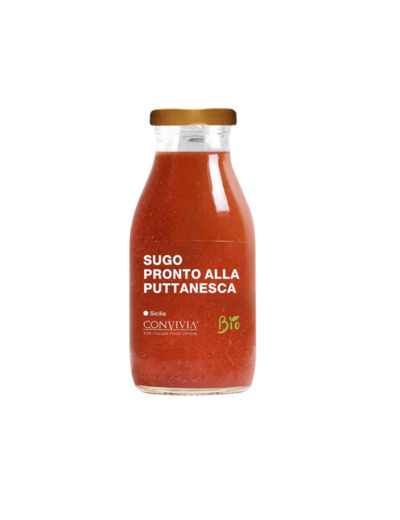 Sauce Tomate Cerise "Alla Puttanesca" Bio 250g